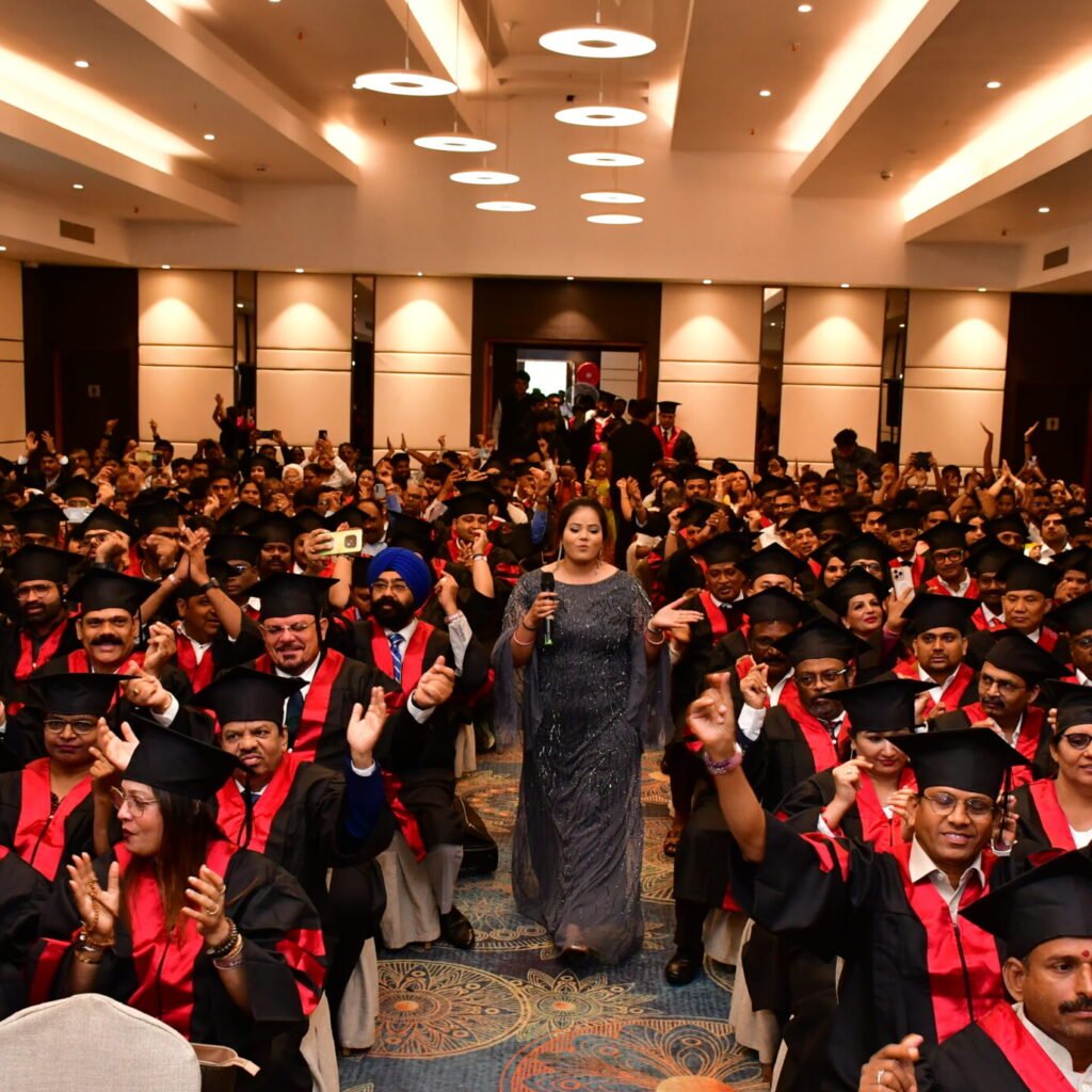 Honorary Doctorate in India award ceremony