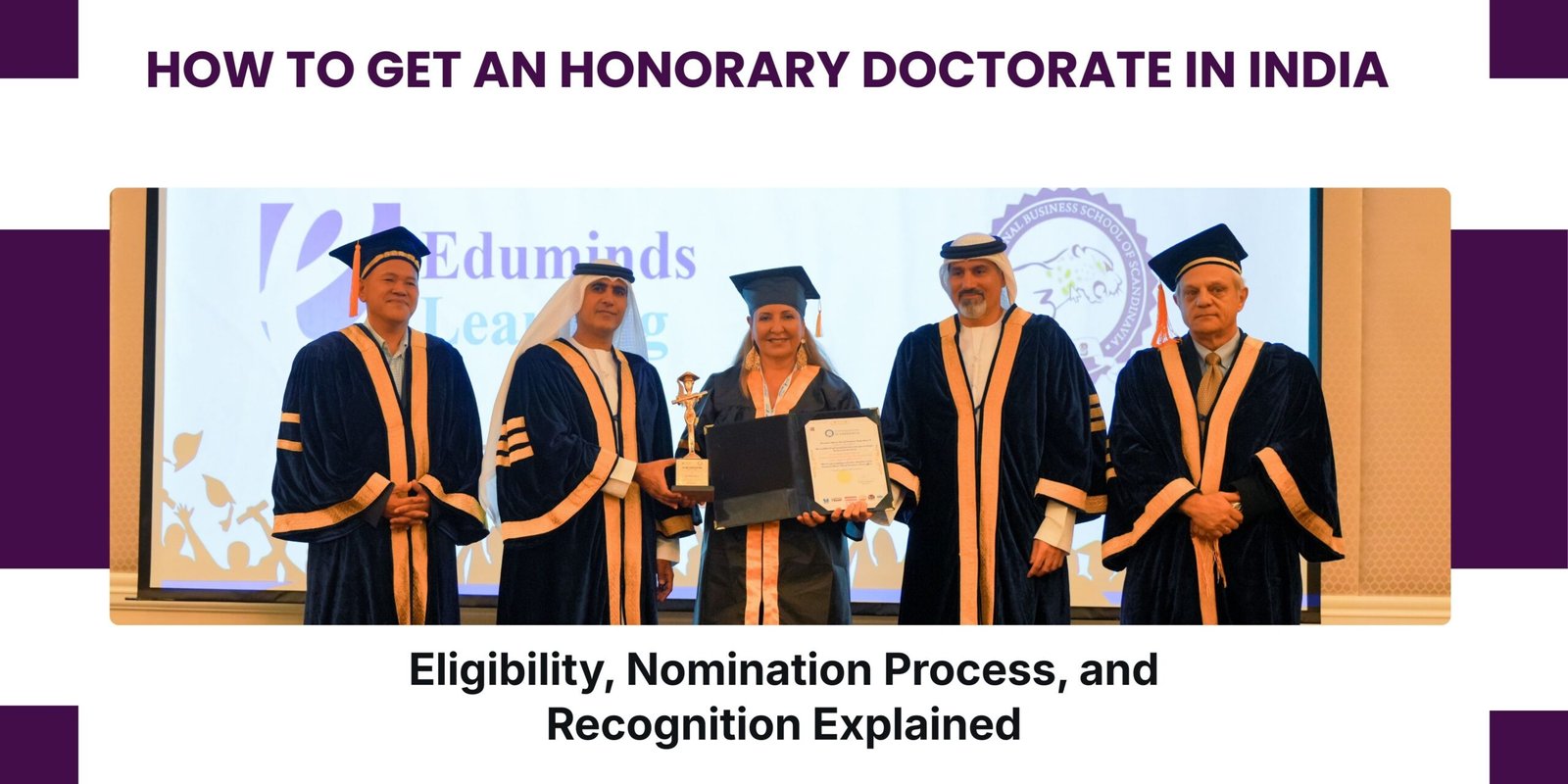 How to Get an Honorary Doctorate in India