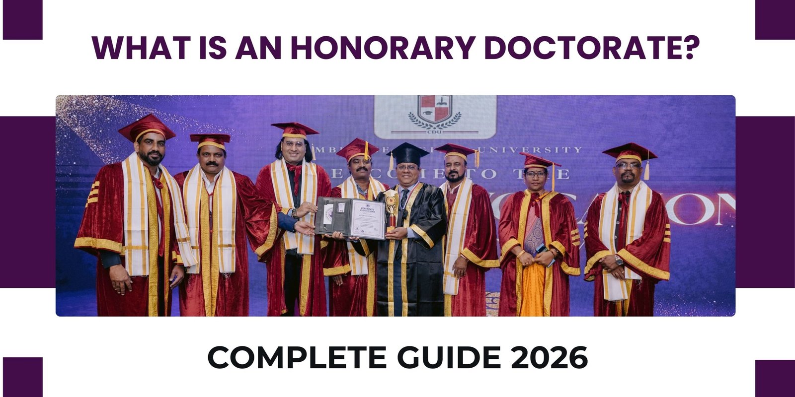 What is an Honorary Doctorate?