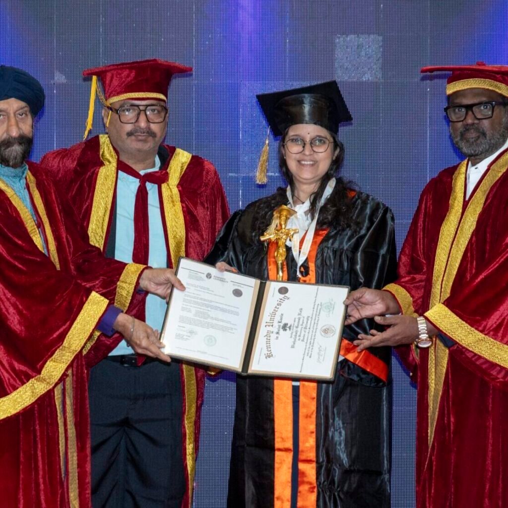 Honorary Doctorate Certificate 2026