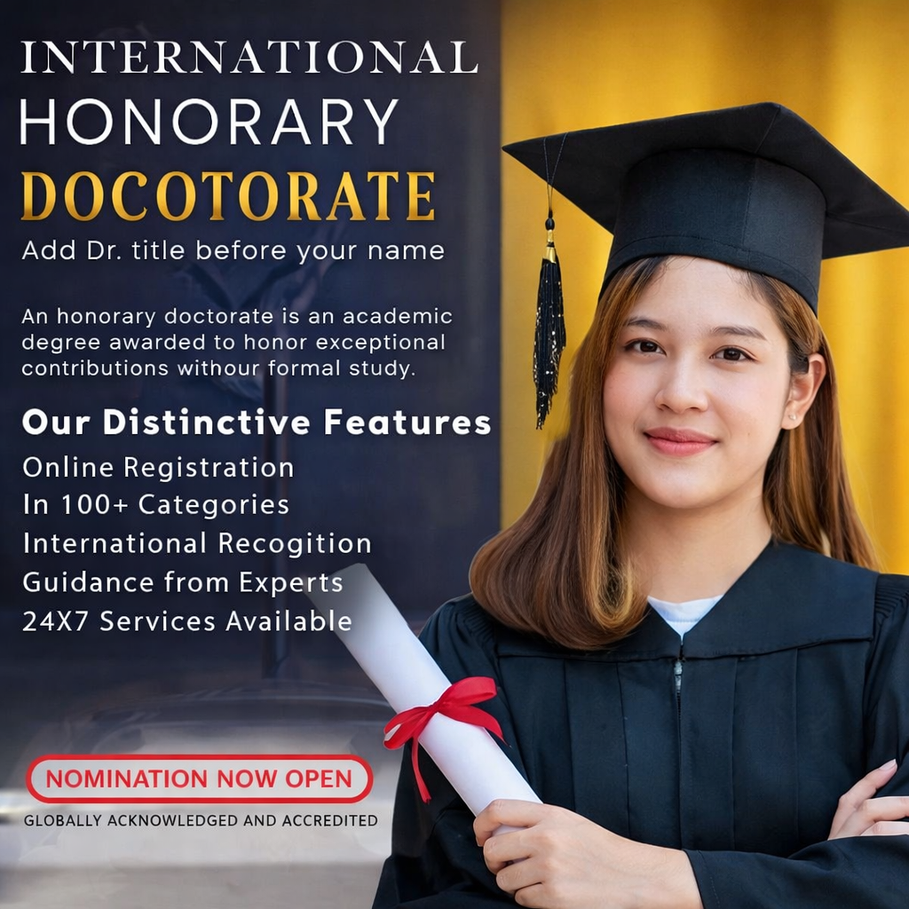 Honorary Doctorate Award Ceremony