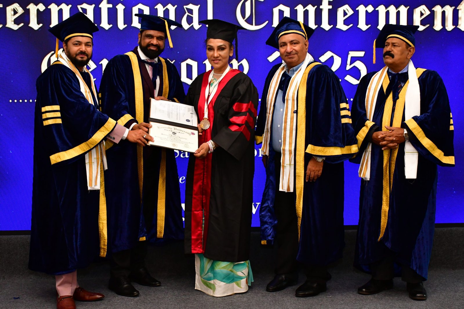 Honorary Doctorate Award