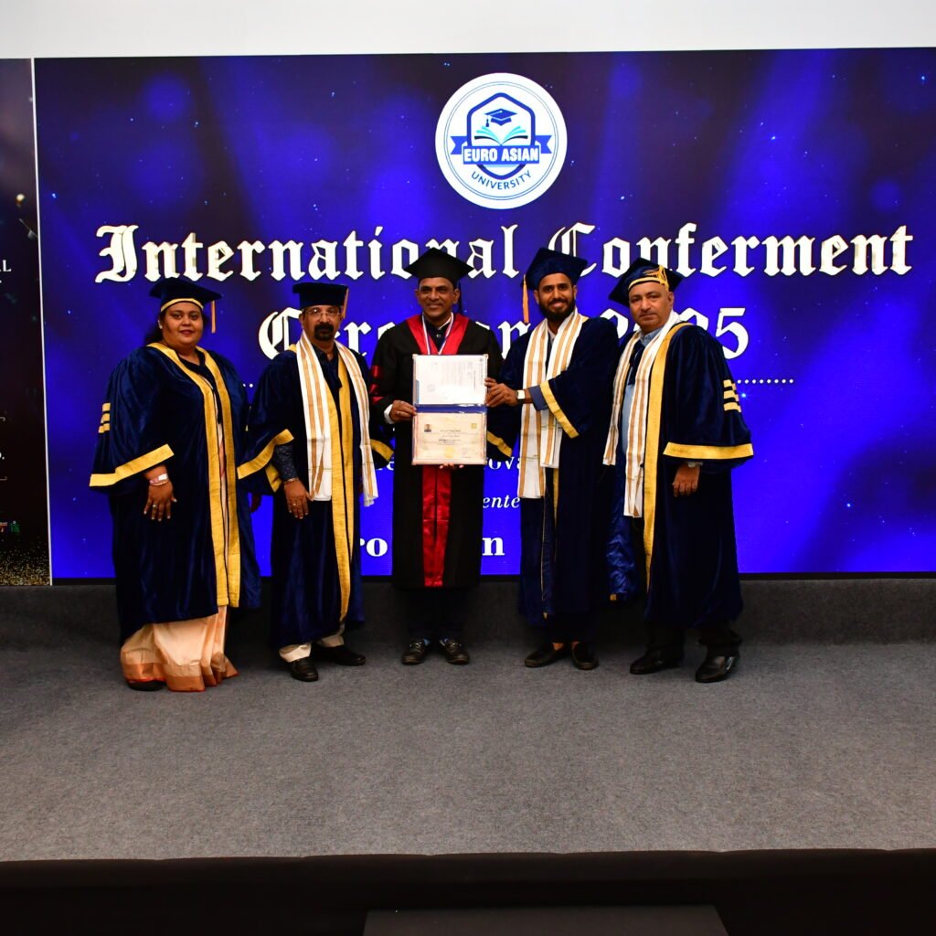 Honorary Doctorate Degree Award