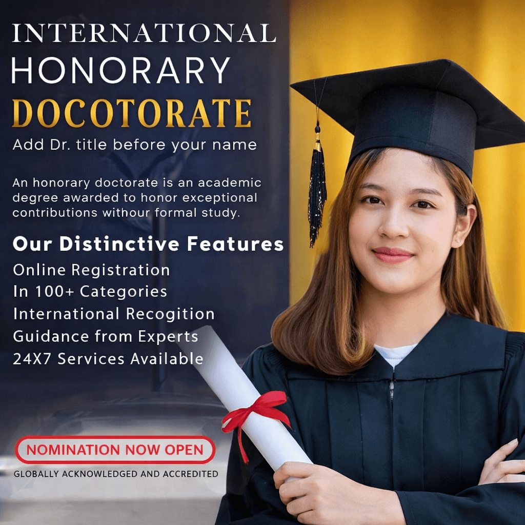 Honorary Doctorate Award Ceremony 2026