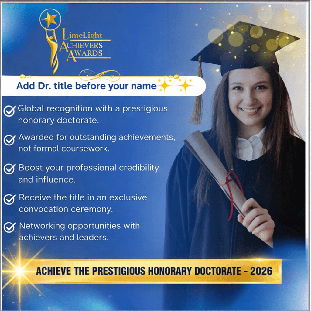 International Recognition and Global Impact Award