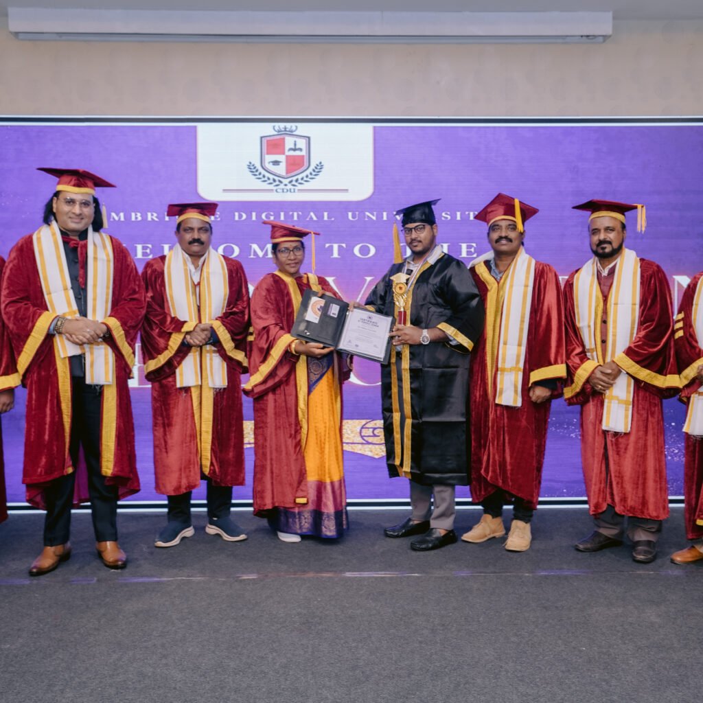 Honorary Doctorate Certificate award ceremony at Limelight Achievers Awards India with recipients receiving certificate on stage
